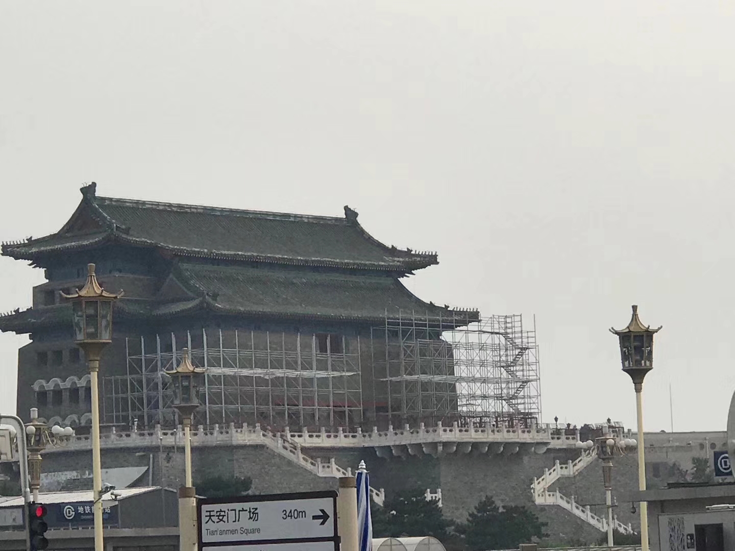 盤(pán)扣式腳手架比傳統(tǒng)腳手架施工周期短，效果更好！(圖1)